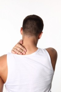 Neck pain caused by poor posture
